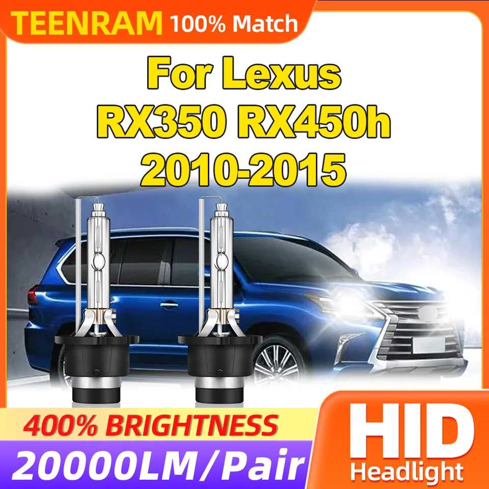 20000LM LED svetlomety 35W HID XENON HEATLAMP BURBS 6000K BIELE AUTO LAMPS pre Lexus RX350 RX450H 2010 2011 2012 2013 2014 2015