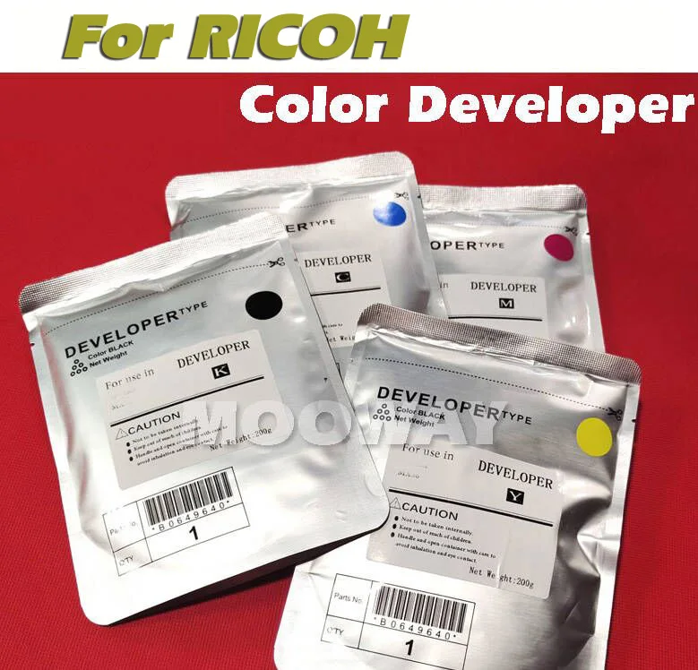 200G Kompatibilný farebný vývojár prášku pre RicOH Aficio SP C810 C810DN C811 C811DN C820 C820DN C821 C830 C830DN C831 C831DN