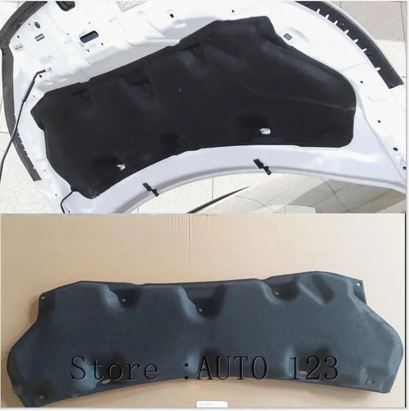 2012 2013 2014 15 2016 pre Honda CRV Car Teat Sound Izolácia Cotton Front Hood Motor Firewall podložka podložka Krytia hluk