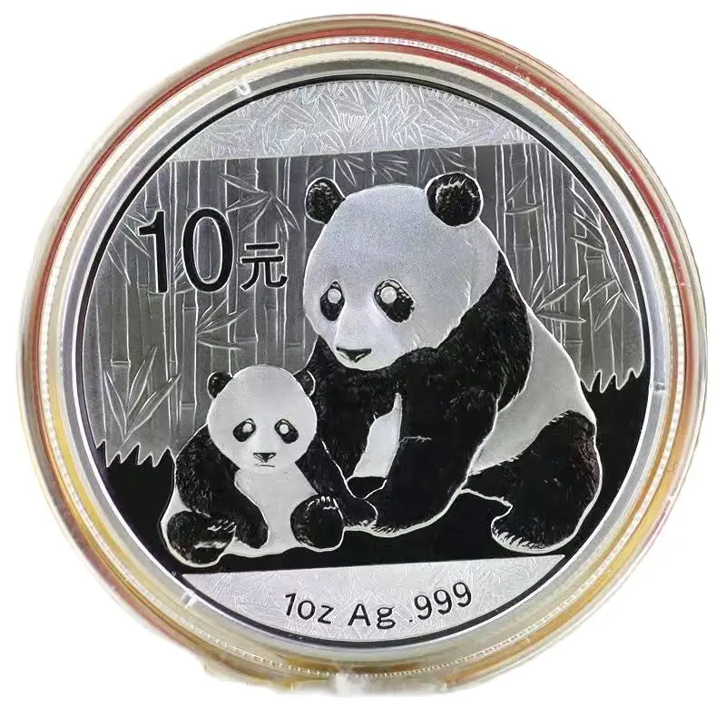 2012 Čína Panda Strieborná minca 1oz AG.