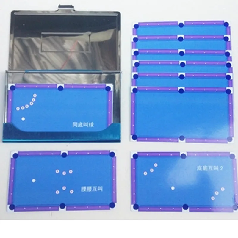 2018 Nový príchod biliard bazén pre presnosť karty Set invareing Technology Training Tools