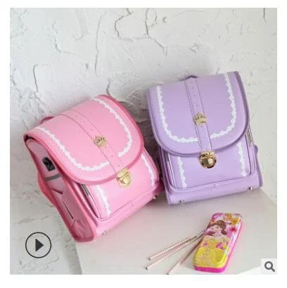 2019 Kid Orthopedic School Bag Children Japan Batoh pre dievčatá japonský štýl detské batohové tašky