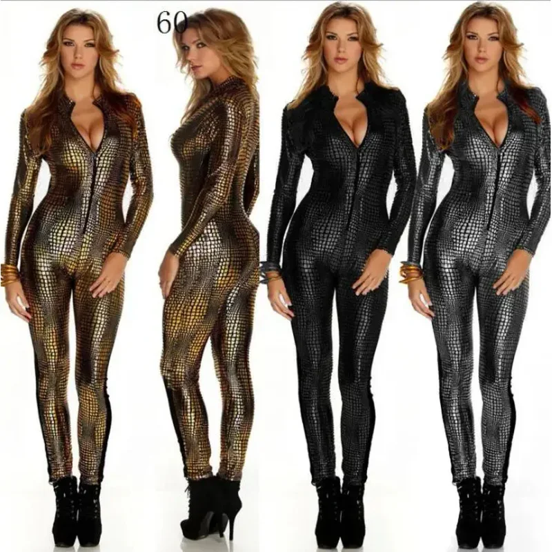 2019 Nová sexy ženská dj tanečná kostýmy 3 farby DS Zlatý kostým Elastický čierny hadí kostým jazz tanečnica Perfomance Wear y