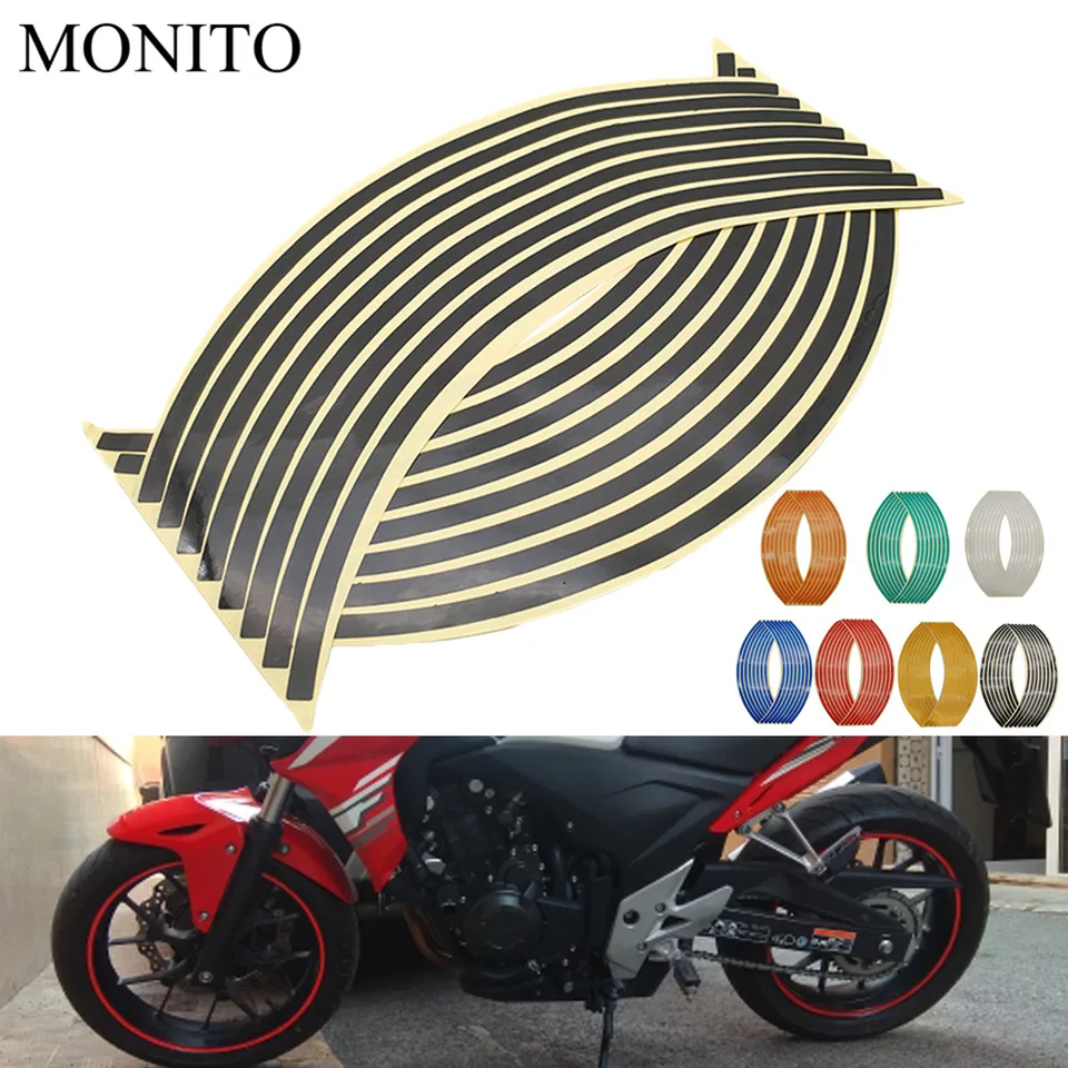 2019 Nálepka na motocykle kolesá 16 