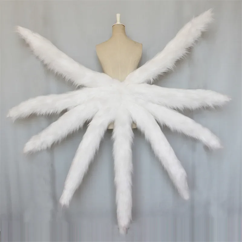 2020 Halloween Cosplay kostým lol hra Ahri Ahri Deväť tajomný kostým Cosplay nádherný chvost vrátane deviatich chvostov