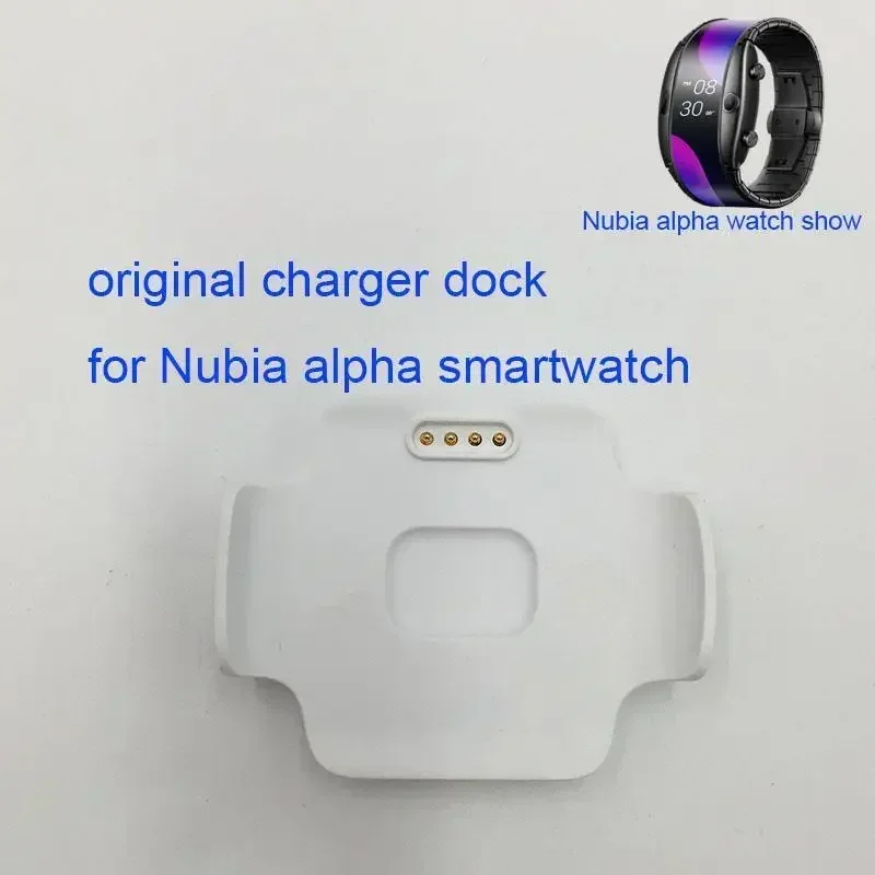 2020 Nová originálna nabíjačka nabíjacie nabíjacie nabíjačky pre Nubia Alpha Smart Watch Telefón Hodinky pre nové Nubia Watch Smartwatch SW1002