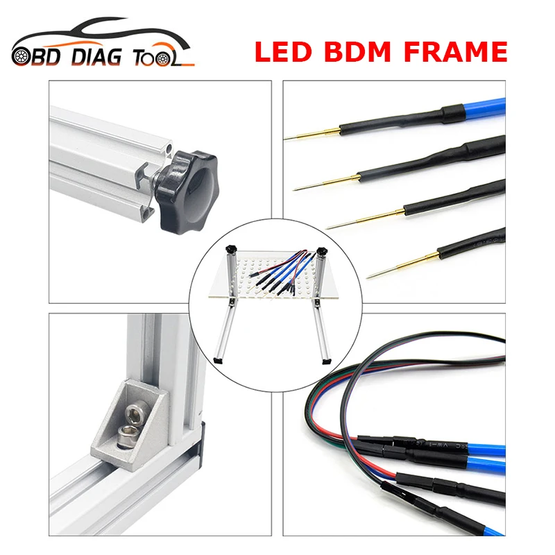 2021 Best LED BDM rám Stalinless Steel so 4ks sondovými pera