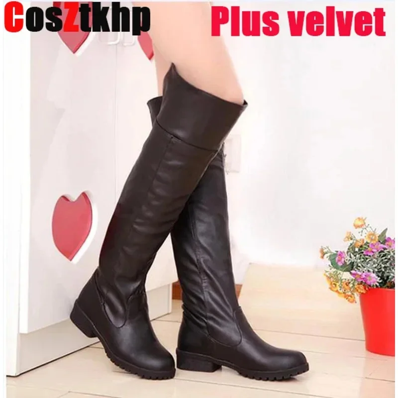 2021 NOVÉ HOT FASION Women Attack na Titan Cosplay dlhé topánky Shingki no Kyjin Over-the-kolen-topánky Eren Jaeger Ackerman topánky