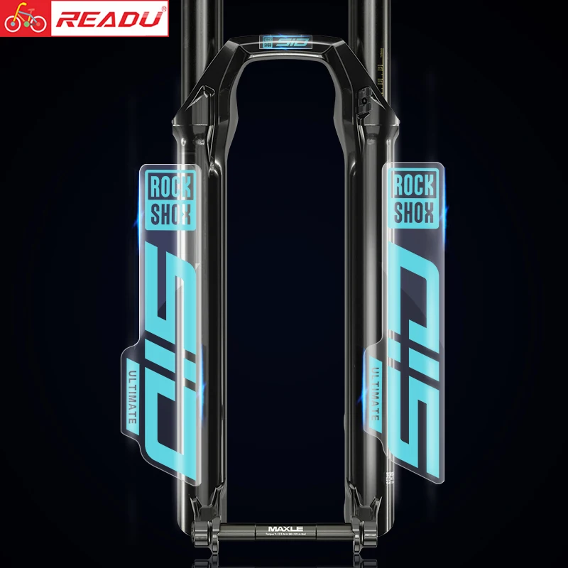 2021 ROCKSHOX SID Nálepky na horské bicykle STREKY PREDNÁ VIDKA