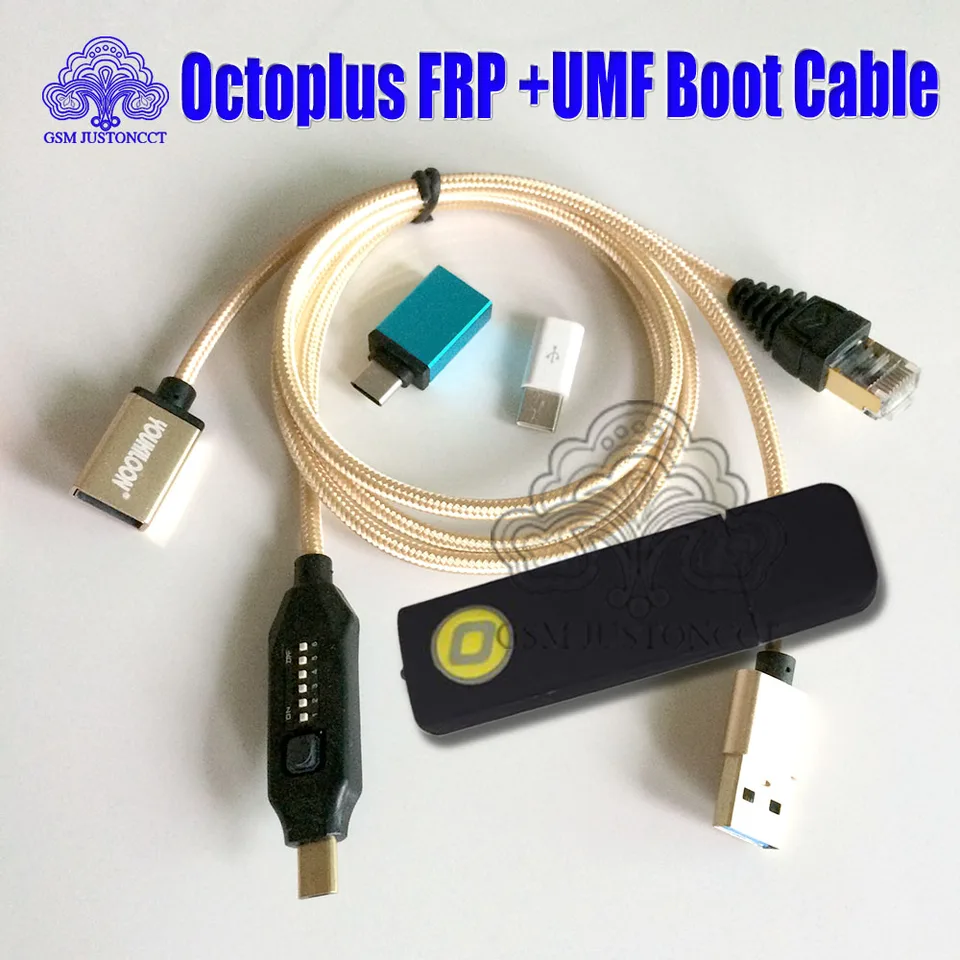 2022 Najnovší predajný originálny nástroj Octopus FRP náradie/Octoplus FRP Dongle +UMF kábel pre Samsung Huawei LG