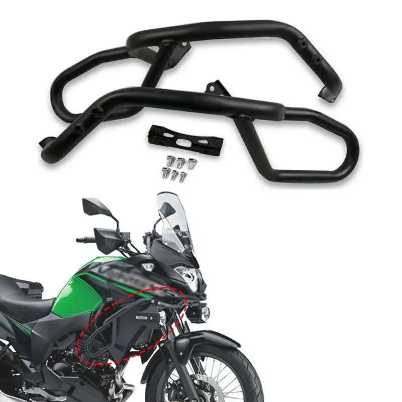 2022 NOVINKY VERSYS-X 300 MOTORYCLE PRÍSLUSY PRÍSLUŠENSTVA CHAUSION MOTOROVÝ OBCHODOVÝ BUMPER FILD FILD pre Kawasaki VERSYS X300 2017-2020 2021