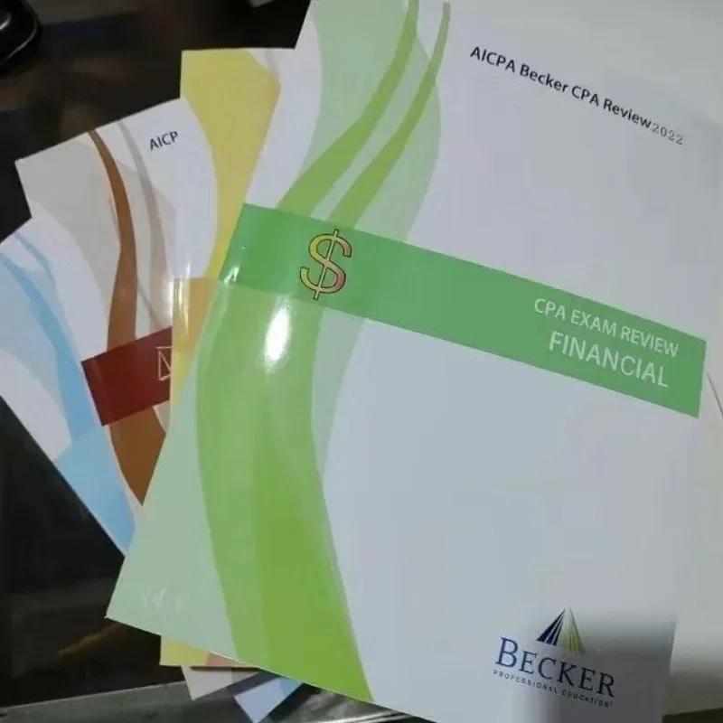 2022 Nová učebnica AICPA Becker CPA USCPA （Posielajte iba súbory PDF, potrebujete fyzické knihy Kontaktujte zákaznícky servis）
