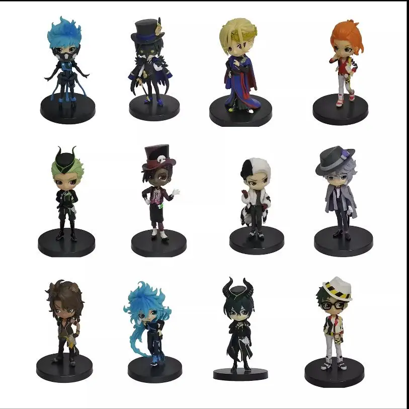 2023 12 cm japonské originálne anime figúrka Mini Dire Crowley/Riddle Rosehe Q Verzia Akčná figúrka zberateľské hračky pre chlapcov