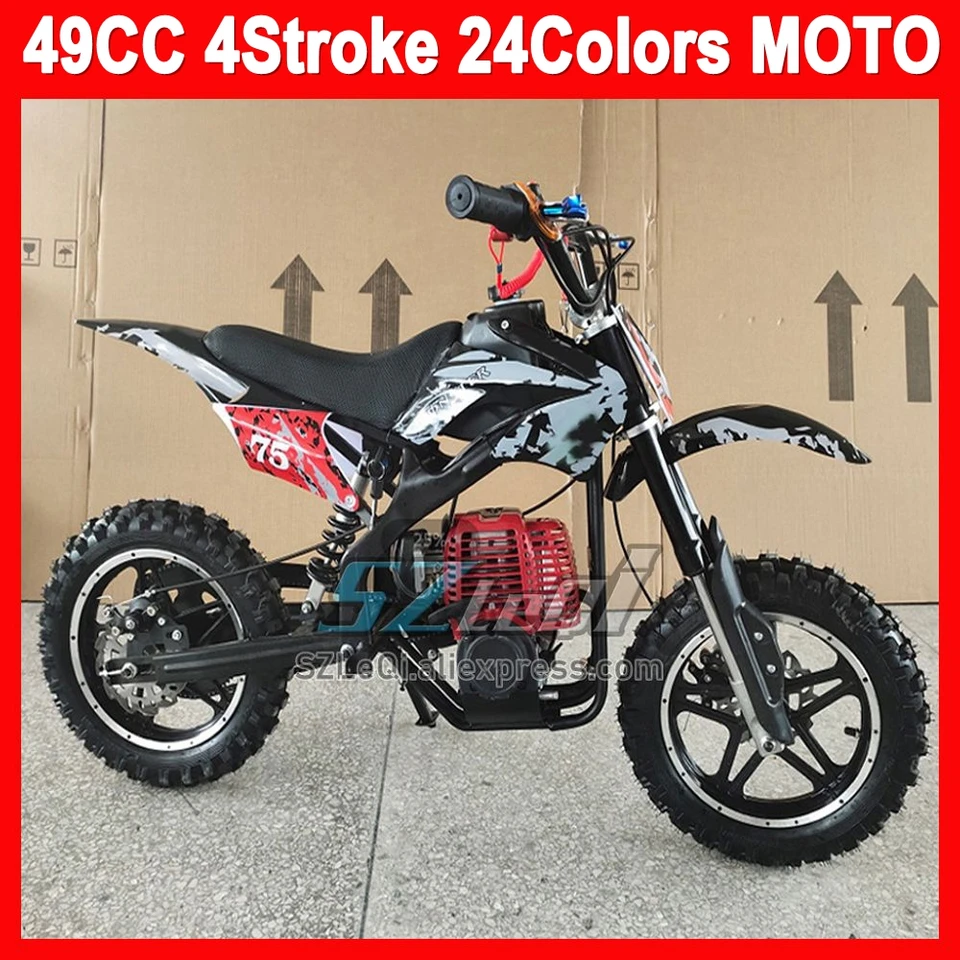 2023 49 ccm 50cc 4 zdvih ATV terénny benzín Motocykle Racing Moto Dirt Bike Motor pre hračky pre hračky Knickknack hra