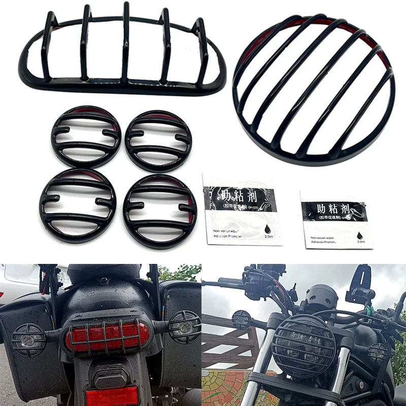 2023 CMX500 CMX300 Motocykel Signál Turn Signál Taillight Grill Coverf Pit pre Honda 2020 21 2022 Rebel CMX 500 300 1100 ABS