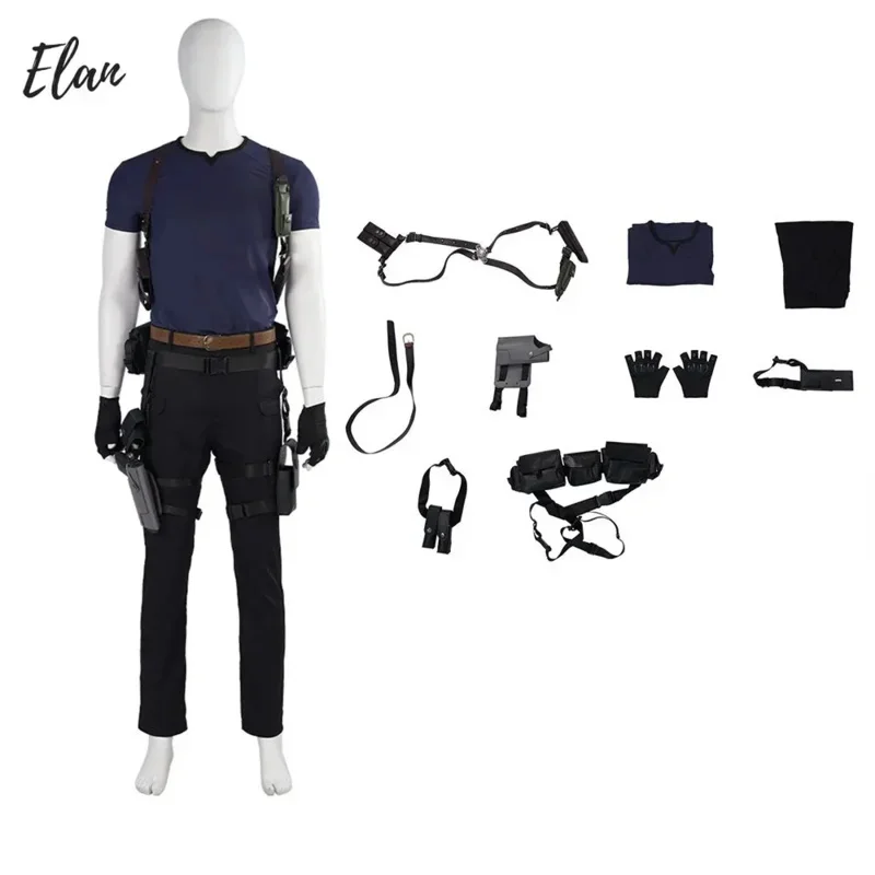 2023 Disduise Leon Cosplay Accessories Re4 Remake verzia Leon Re Leon Scott Kennedy Cosplay Kostýmové doplnky