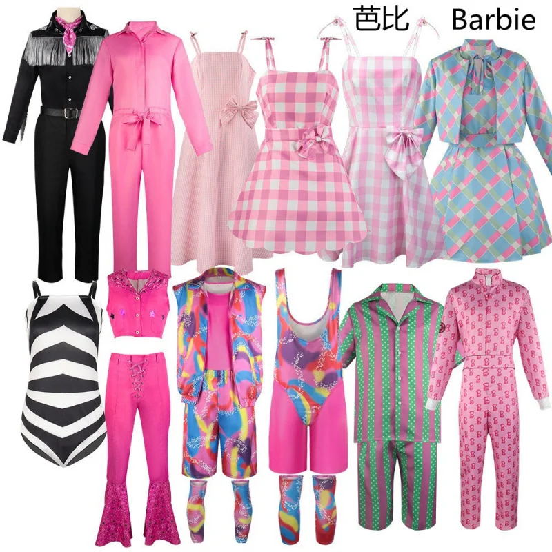 2023 film Barbie cos kostýmy Barbie Halloween Cos Cos Costume plavky Barbie princezná oblek cosplay