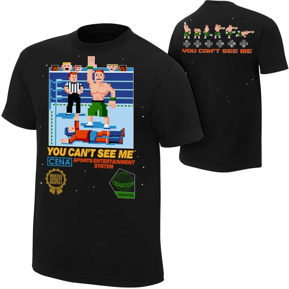 2023 Letný mužský 3D tlač muža zápasníka John Cena Tričko Dámske ulice Street Sports Priedušná top