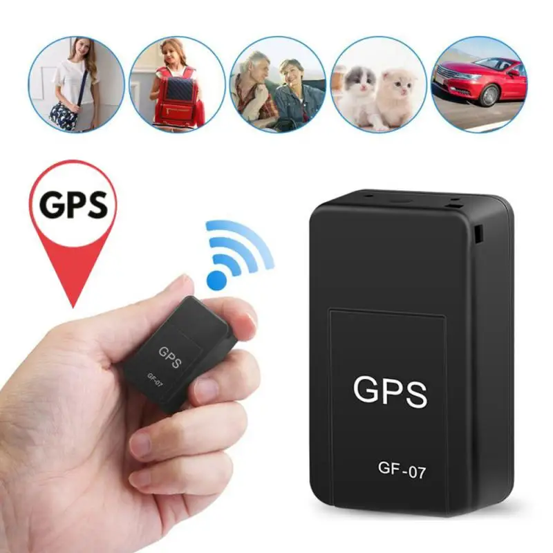 2023 Mini GF-07 GPS Tracker Tracker Tracking Real Time Tracking Anti krádež anti-Lost Locator Strong Magnetic Mount Sim Message Poolter