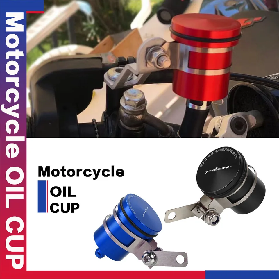 2023 Motorbike Univerzálna brzdová kvapalina Kvapalina Clutch Tank Olej Olejová šálka pre Bajaj Pulsar 200ns 200 Ns/200 Rs/200 AS 2018-2023