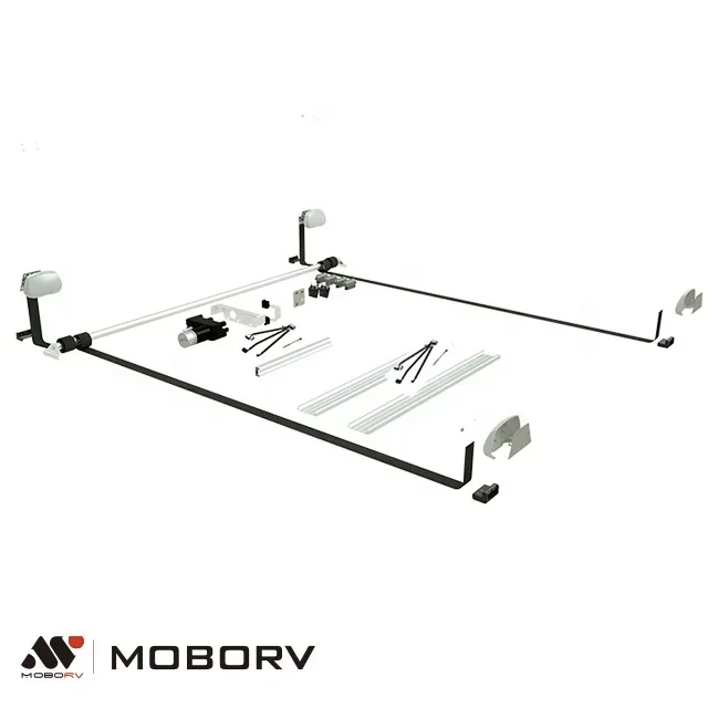 2023 Motorovský diel postele Lift Mechanizmus Kit DIY RV Doplnky Doplnky Rekreačné vozidlo Kempingové kempingové vozidlo Camper Van Konverzia