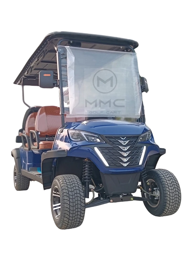 2023 najnovšie lítium golfové auto 48 V dospelých Scooter Solar Panels Poháňaný