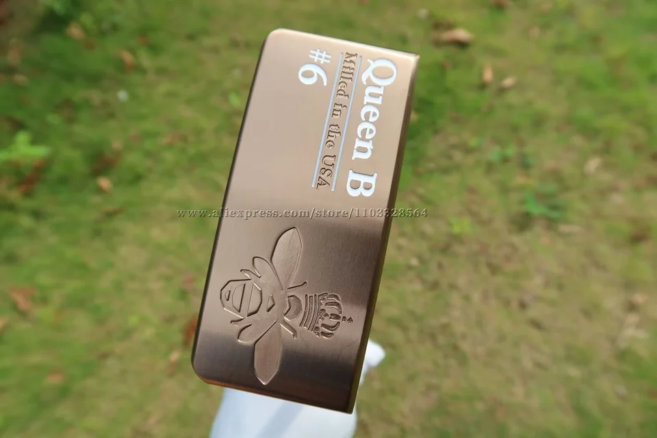 2023 Nové golfové kluby Bettinardi Queen B 6 Golf Putter 32/33/34/35/36 palcový oceľový hriadeľ s pokrývkou hlavy
