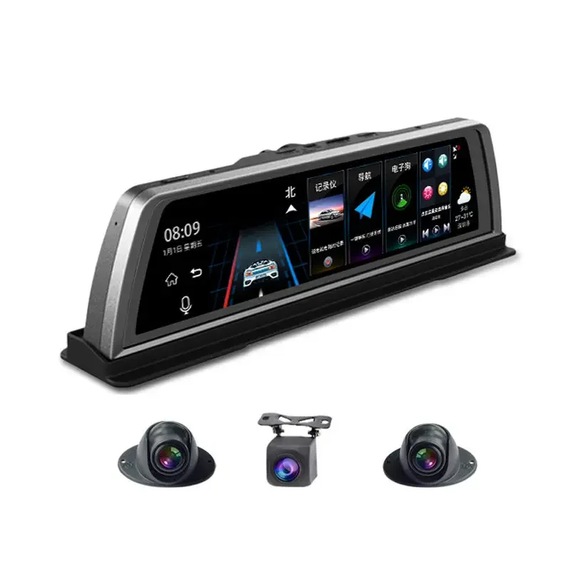 2023 NOVÝ automobil DVR DVR DASH CAM 4G WIFI 4 COMERA ADAS Android 10 
