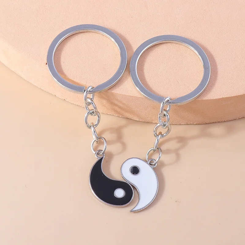 2023 Nový produkt Personalizovaná kreativita Čínsky štýl Tai Chi Bagua Keychain Príslušenstvo Mobilný telefón Prívesok