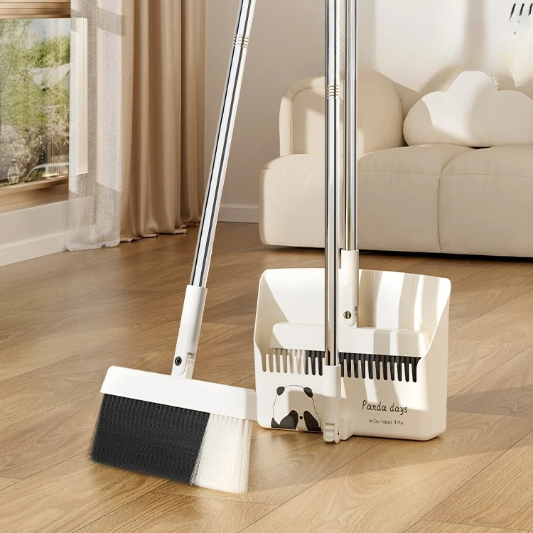 2023 Nový zametací set set domácich sprachu Sweeppan Sweeping Broom Kombinácia lenivej metlou vlasy Sweeper Artefakt Sloble