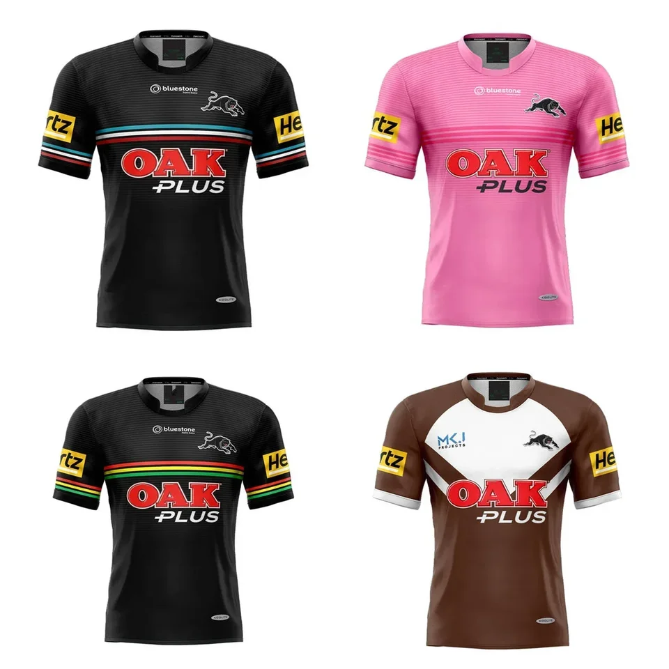 2023 Penrith Panthers pánske domy/preč/alternatívne/zahrievanie Rugby Jersey Prispôsobiť