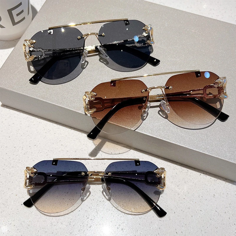 2023 Slnečné okuliare Ženy Luxusné okrajové vintage módne okuliare Luneta nadrozmerné odtiene de soleil femme gafas de sol majer šošovica