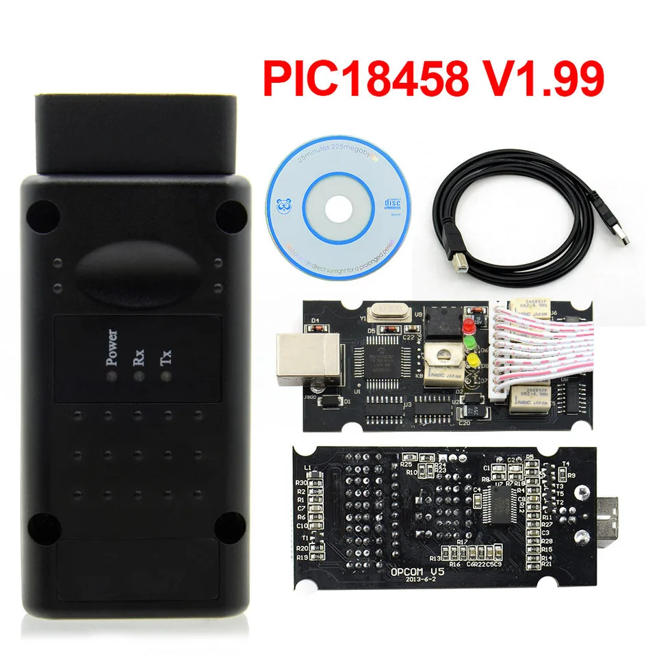 2023 UPDAT NOVINKA OP-COM pre Opel Diagnostic-Tool OPCOM S REAL PIC18F458 môže byť flash UPDATE OPCOM V1.59 1.70 1.95 1.99 Firmvér