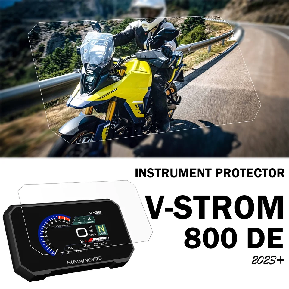 2023 V-Strom 800DE VSTROM 800 DE ACTISENTS PRE SUZUKI VV STROM 800DE Dashboard SCREECTION Protector Film Ochranca