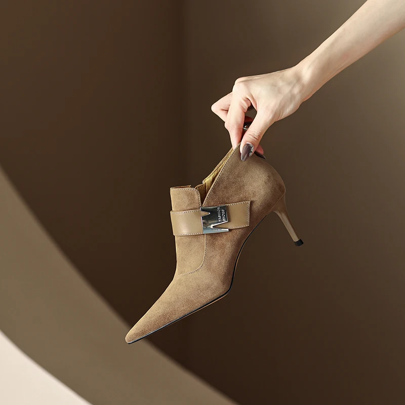 2023New Spring Women Pumps Prírodná koža