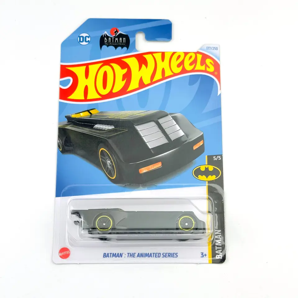 2024-177 Hot Wheels Cars Batman Séria Animateo 1/64 kovových hračkárskych vozidiel s kovovým vylievaním