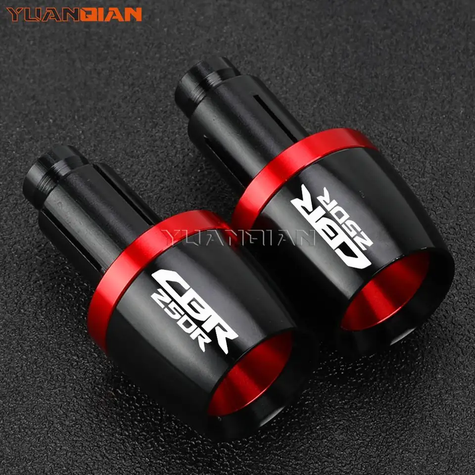 2024 2023 2022 Motocyklové rukoväte riadidiel koncov koncov Cap Countweight Plug Slide pre Honda CBR250R CBR 250R CBR250 R 2011-2021