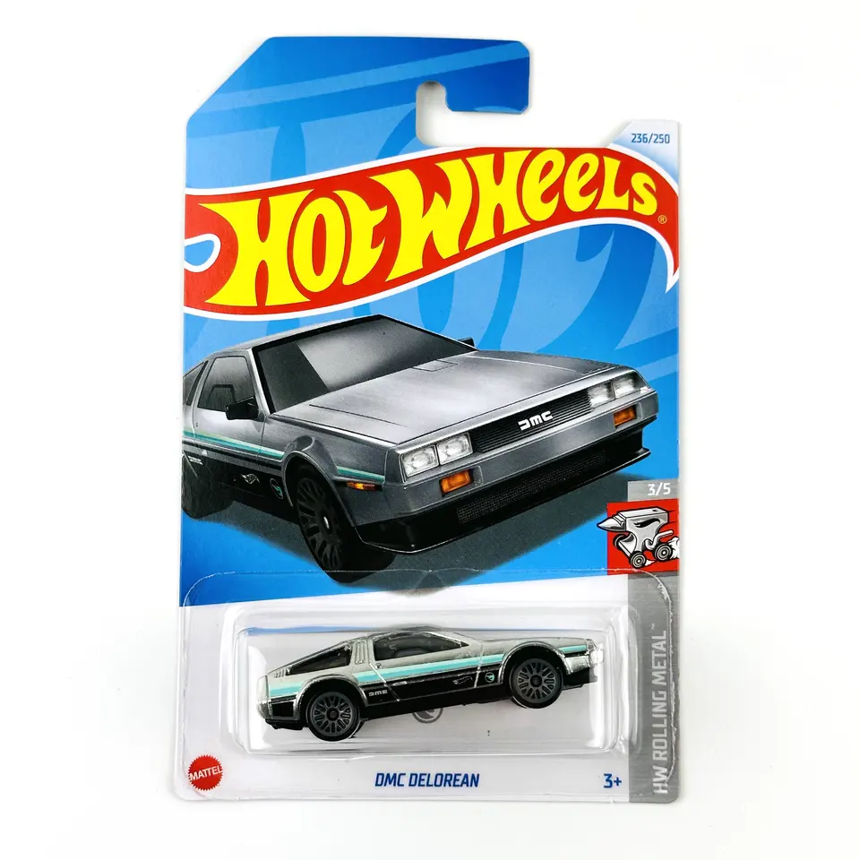 2024-236 HORKÉ KOLESKÉ KOSTAVIE DMC DMC DeLOREAN 1/64