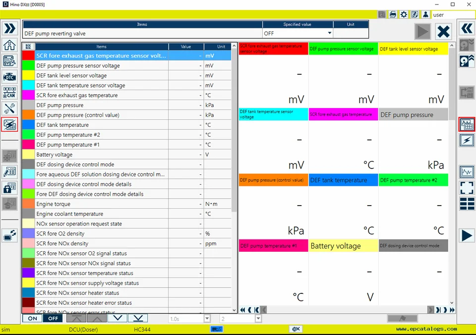 2024.8 Truck Hino Diagnostic DX3 Programovací softvér EPC