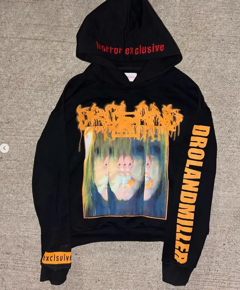 2024 American Retro Hoodie Personalizované tlačené písmeno Pullover mikrovná mikina Y2K Trendy mikina mikiny High Street Ins