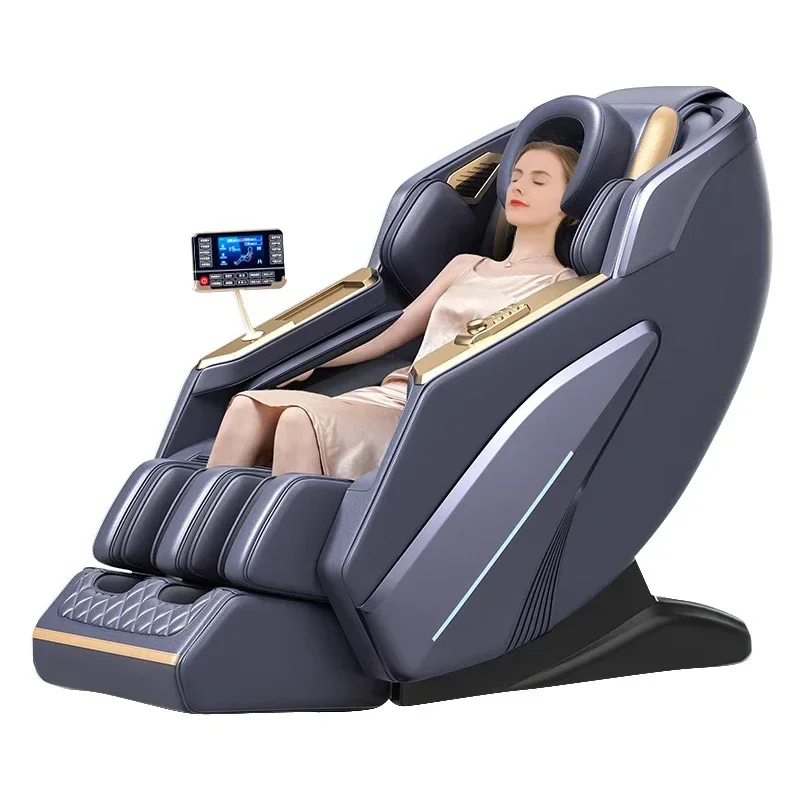 2024 C101 Veľkoobchod Luxusný elektrický SL Track 4D Zero Gravity Gravity Celotelové nohy hrudné masážne kreslo s predĺžením automobilovej nohy