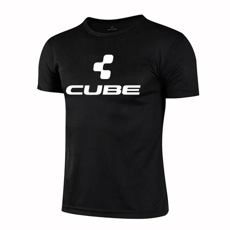 2024 Cube leto Pohodlné priedušné tričko Pánske športové oblečenie 3D tlač plus veľkosť pohodlného rýchleho sušenia fitness top top