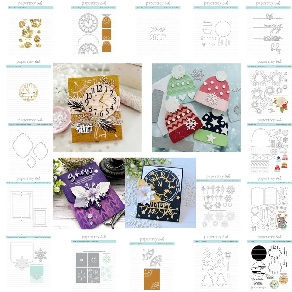 2024 Cutting Cutting Dies & Stamps & Stencil Scrapbook Diary Dekorácie Šablóna Šablóna Šablóna DIY Greating Card Ručne vyrobená