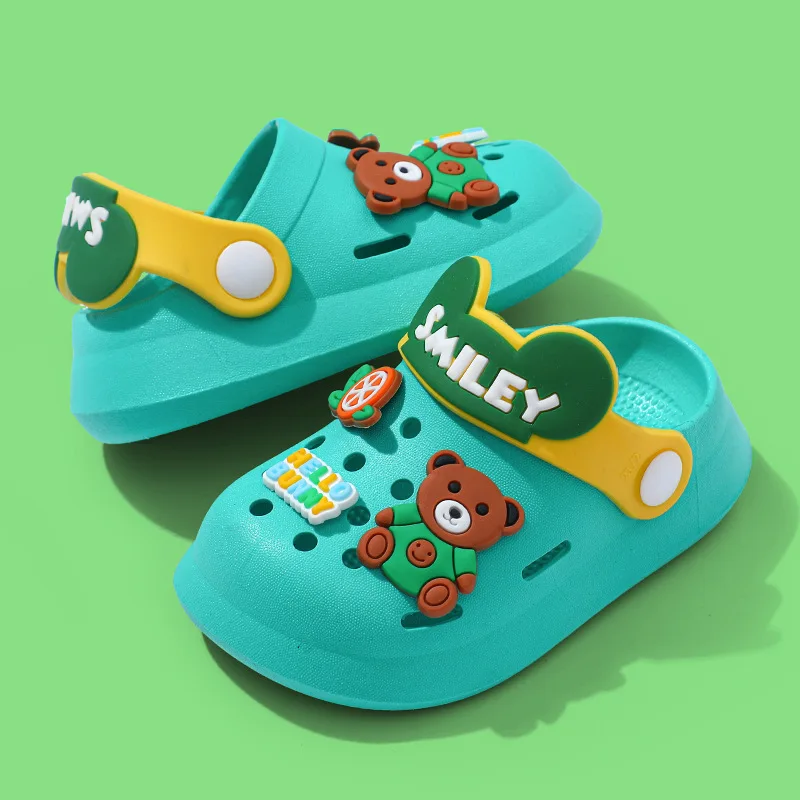 2024 detské papuče sandále pre dievčatá chlapec Mules 운동화 Dievčatko Cartoon Sandal Infantil pre chlapec Kid Garden Shoe Dojčenské dojčatá Gir