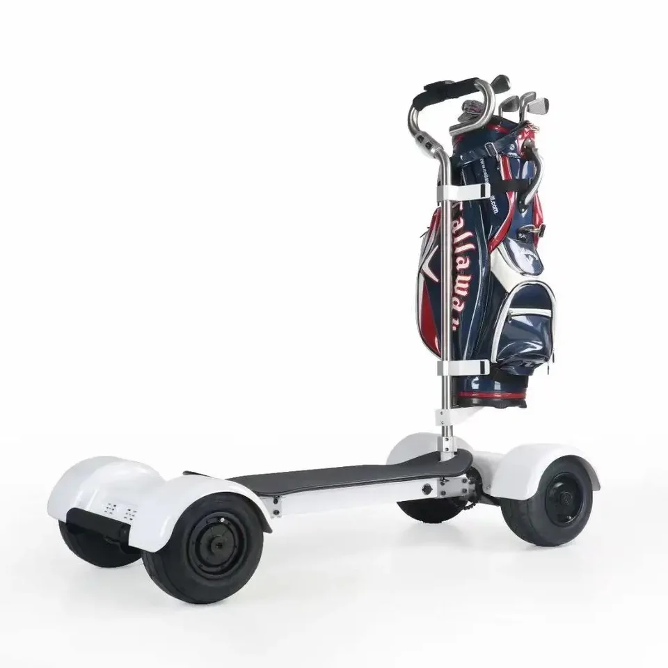 2024 Factory Direct Sale Nové skateboardové otáčanie elektrického golfového vozíka s taškou Vysoko kvalitné golfové vozíky