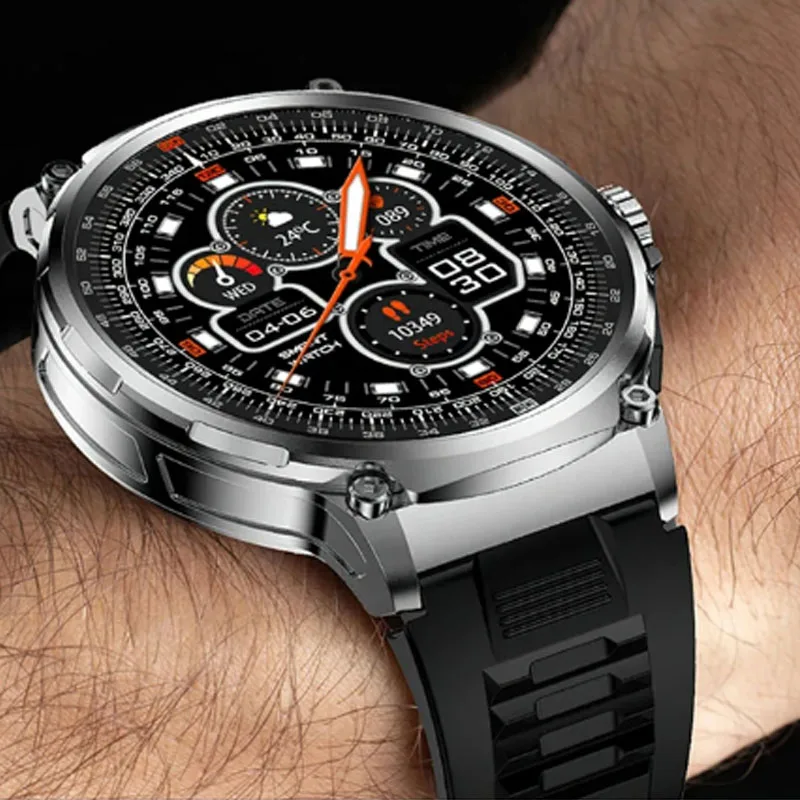 2024 Health SmartWatch 710 mAh Veľká kapacita batérie, srdcový rytmus, krvný tlak pre Vodafone Smart Turbo 7 Google Pixel 3A XL