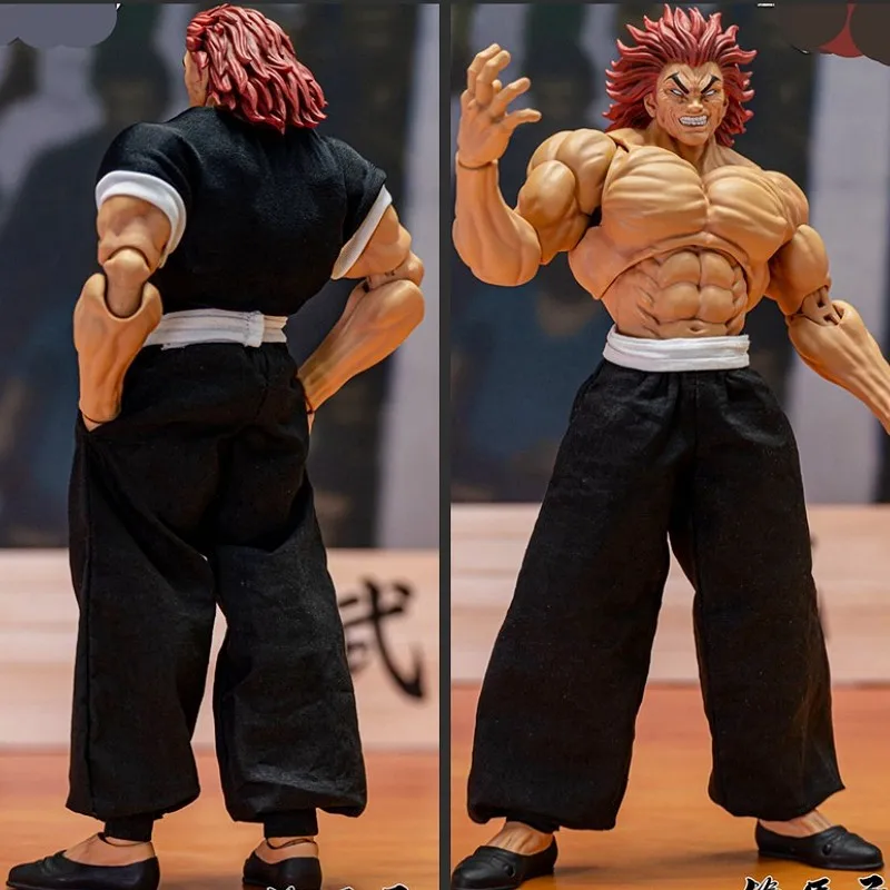 2024 HOTY HOT Storm Hračky 1/12 BAKI HANMA: Syn Ogre Hanma Yujiro Model Figurals Brinquedos akčná figúrka Cool Collect Hračky Darček