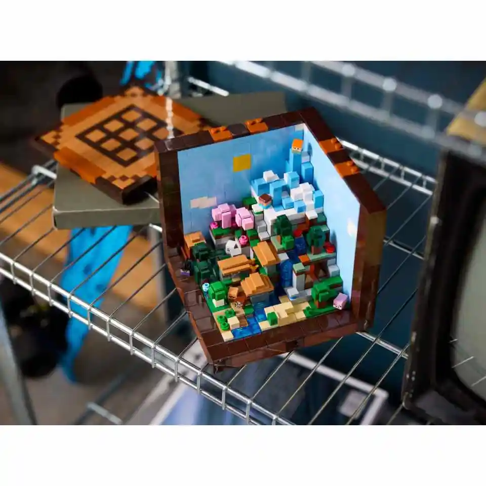 2024 Idea 1195ks My World Series Creative Workbench Boys Building Building Detský darček