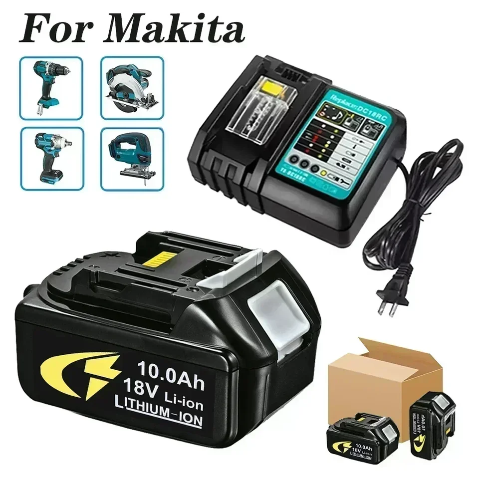 2024 Inovované pre Makita 18V 10000MAH batériu BL1830 BL1830B BL1840 BL1850 BL1850B BL1860B BL1815