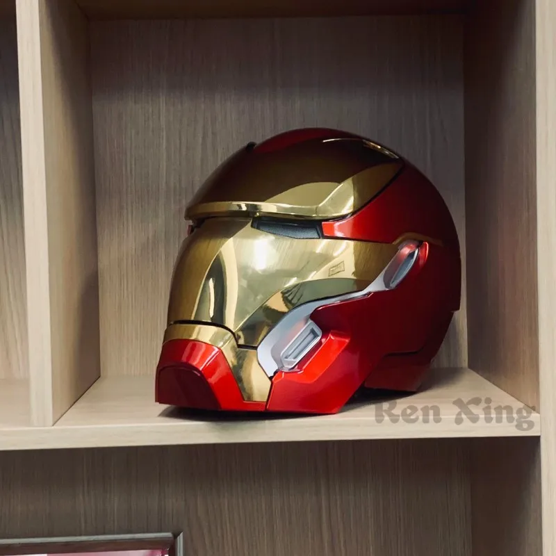2024 Iron Man Kawaii MK50 MK5 Helme Electric Voice 4 kus aktivovaný ovládanie nositeľná maska ​​Deti Vianoce vtipné darčeky
